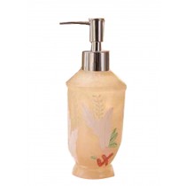 Retro Style Resin Soap Dispenser Lotion Bottle Shampoo Container[Leave]