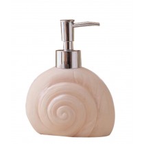 Retro Style Resin Soap Dispenser Lotion Bottle Shampoo Container[Seashells]
