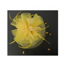 Yellow Headbands Girl Hat Party Bridal Flower Hair Styling Accessories Hair Band