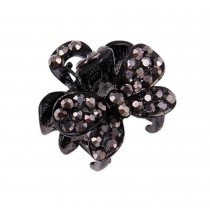 2 PCS Small Size Rhinestones Claw Clips Shining Hair Claw Hair Clips