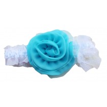 Baby Hair Accessories Sweet Baby Girl's Gift Baby Headband Girl Lace Infant Blue