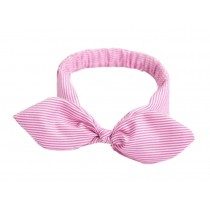 Set Of 5 Cute Children Headwear Neonatal Headbands Baby Hair Band Pink