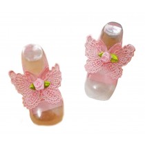 Lovely Baby Booties Female Baby Foot Flower Photography Foot Showcase