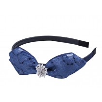 Fashion Bow Toothed Headband Sweet Girl Hair Ornaments