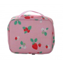 [Strawberry] Creative Portable Cosmetic Bag Toiletry Bag Makeup Case