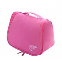 [Rose] Portable Cosmetic Bag Toiletry Bag Makeup Bag for Travel