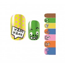 Set of 5 Lovely DIY Nail Stickers Decals Manicure Decals