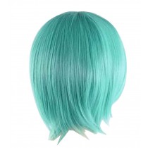 Cosplay Short Straight  Wig for Lolita Halloween Anime Fans [Green]