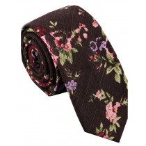 Man Necktie Cotton Fashion Personality Color Of Tie Skinny Neckties C