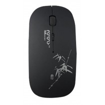 Creative Wireless Mouse Ultra-thin Mouse Gaming Mouse Black