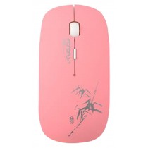 Creative Wireless Mouse Ultra-thin Mouse Gaming Mouse Pink