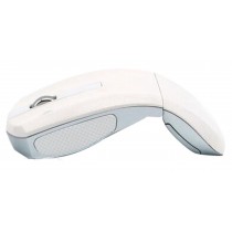 Creative Folded Wireless Mouse Ultra-thin Mouse Gaming Mouse White