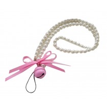 Phone Strape The Bell Cell Phone Chain Camera Hand Rope Rose Pink