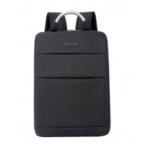 Simple Style Laptop Backpack Business Backpack Travel Bag Black