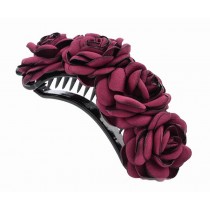 The Simulation Flower Hairpin Girl's Beautiful Hair Barrette/Clip, F