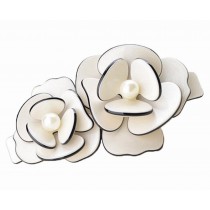 High Quality Rose Design Hairpin Girl's Elegant Hair Barrette/Clip, C