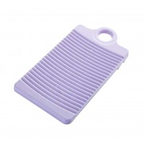 Plastic Washboard Non-slip Washboard Laundry Washboard Travel Washboard Purple