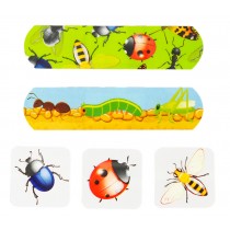 [Insect] 20-Count First Aid Dressings Waterproof Band Aid Cute Adhesive Bandages