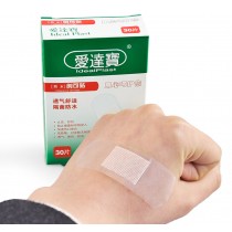 Transparent First Aid Dressings 30-Count Waterproof Band Aid Adhesive Bandages