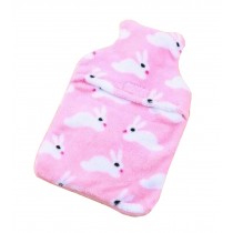 Classic Hot Water Bottle with Cover Water Heating Bag Rabbit