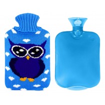 Hot Sale Living Goods Hot Water Bottle Novelty Warm Handbags 20*31cm Blue