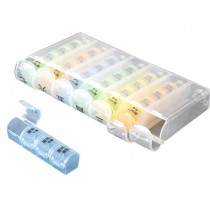 28-Slot 7-Day Weekly Pills/Vitamins Box Detachable Multi-Purpose Organizer