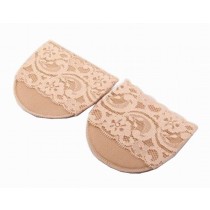 3 Pairs Forefoot Pads High-heeled Shoes Insoles Cushions Lace