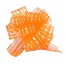 Orange Decorative Pull String Ribbons Wedding/Party Supplies, Set of 6