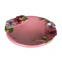 [Frowers Pink] Pretty Resin Soap Dishes Shower Soap Dish Soap Holders