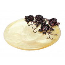 [Cinnamon Rose] Fashion Resin Soap Dishes Soap Holders Soap Dish for Bathroom