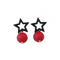 New Fashion Woman Jewelry The Five-pointed Star Earrings