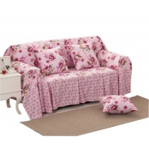 Rose Pattern, 200*260 CM Sofa Protector Slipcover