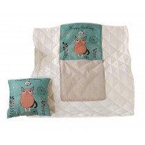 Fashion Pink Cat Fruit Pillow Used In Office Lunch Break Children Quilt