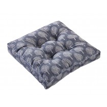 [Gray Tree] Square Seat Cushion Floor Pillow Thickened Chair Pad Tatami
