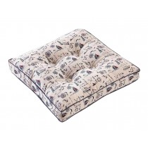 [Sailboat] Square Seat Cushion Floor Pillow Thickened Chair Pad Tatami