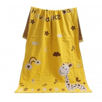 Children And Adults  Bath Towel Beach Towels With Cute Print