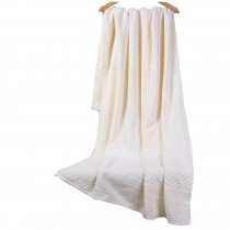 Cotton Bath Towels for Luxury Hotel Spa Home[Beige]