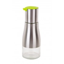 260ML Creative Kitchen Oil / Vinegar Cruet Square Glass Bottle Green