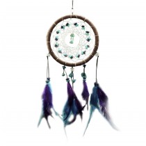 Special Decorative Wind Bell With Beautiful Feather And Net