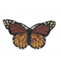 6PCS Embroidered Fabric Patches Sticker Iron Sew On Applique [Butterfly F]