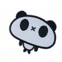 10PCS Embroidered Fabric Patches Sticker Iron Sew On Applique [Panda A]