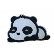 10PCS Embroidered Fabric Patches Sticker Iron Sew On Applique [Panda C]