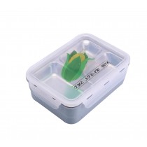 Green Wheat Lunch Boxes Double - layer Design Lunch Boxes