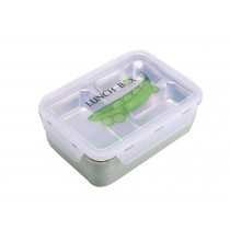 Double - layer Design Lunch Boxes Green Wheat Lunch Boxes