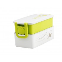 Stylish Double-deck Lunch Box Microwave Oven Available Lunch Box