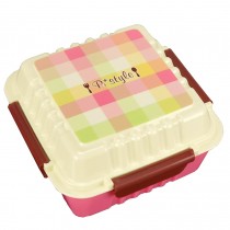 Lovely 1 Layer Bento Lunch Box Food Container Salad Box Pink