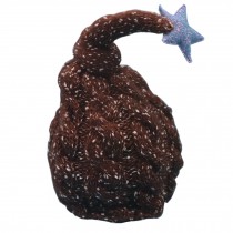 Newborn Photography Props Knitted Handmade Hat With Star [Brown]