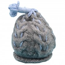 Newborn Photography Props Knitted Handmade Hat [Gray]