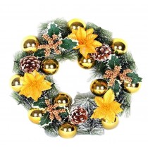 Christmas Wreaths Garlands Xmas Garlands Decor Flowers Yellow