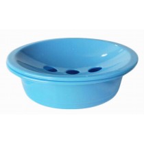 Practical Plastic Soap Box Bathroom Soap Dish Creative Soap Holder, BLUE